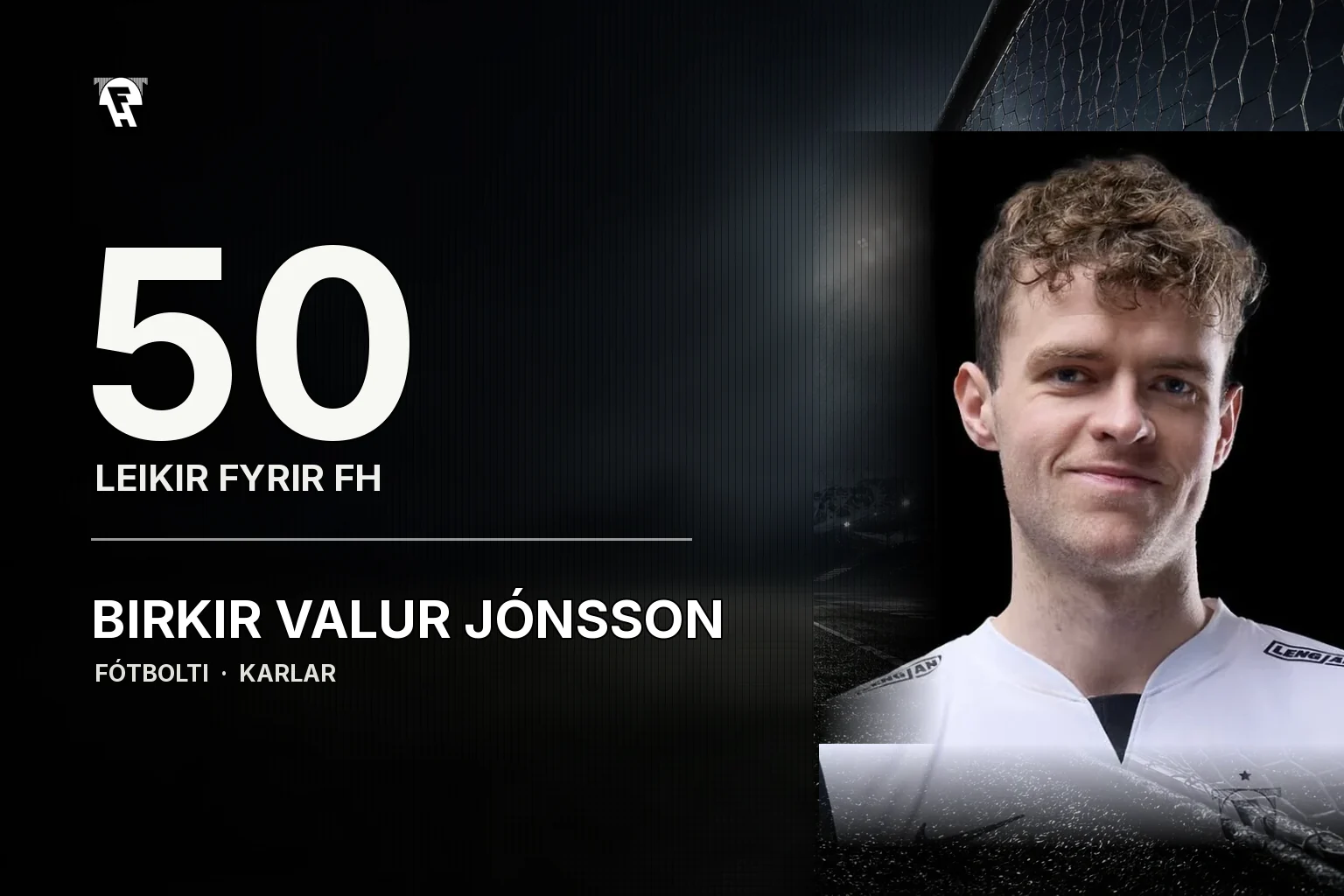 Birkir Valur Jónsson í FH treyjunni