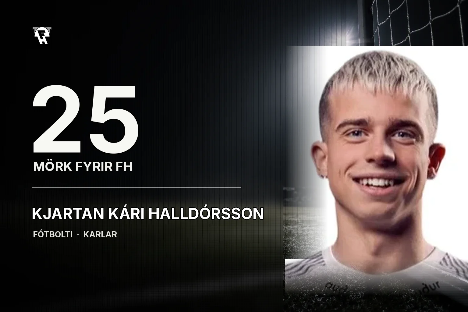 Kjartan Kári Halldórsson, leikmaður FH.