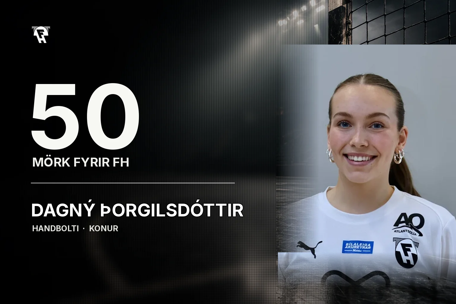 Dagný Þorgilsdóttir, handknattleikskona FH.